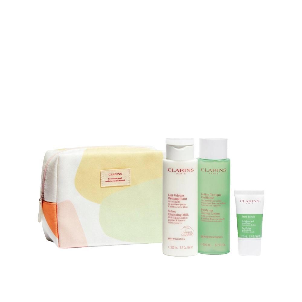 Clarins Pflege-Set für Mischhaut und fettige Haut