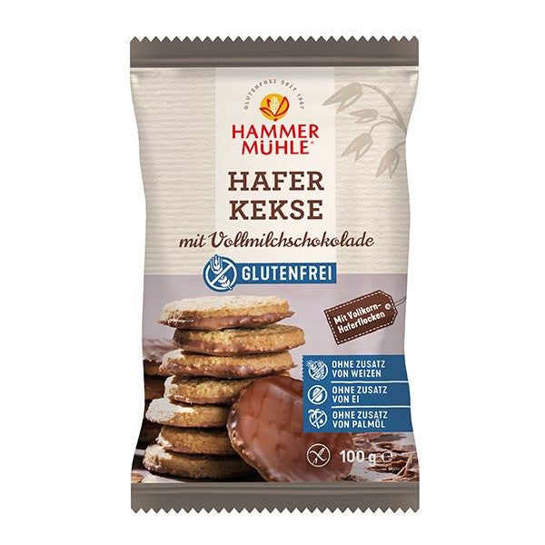 Hammermühle Hafer Vollmilch Kekse glutenfrei