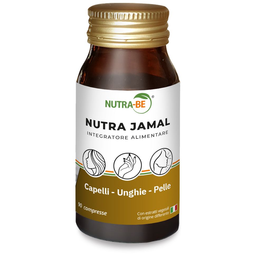 Nutra Jamal - Rinforzo Capelli Donna e Uomo - Mela annurca, Cistina, Biotina, Zinco