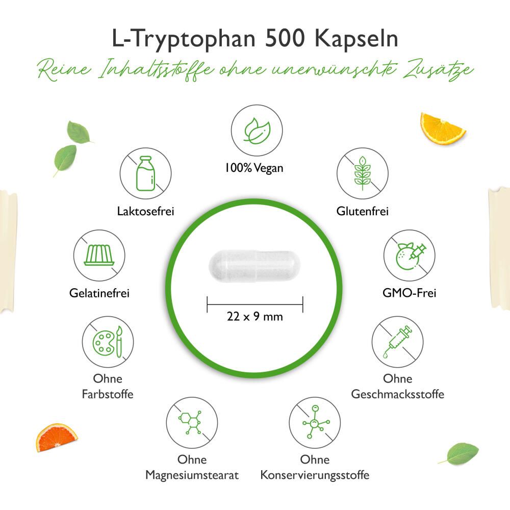 vit4ever L-Tryptophan 365 St Kapseln