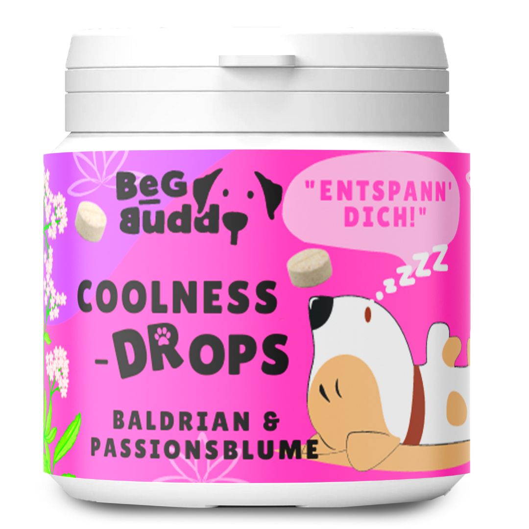 BeG Buddy Coolness Drops, natürliche Beruhigung Hund