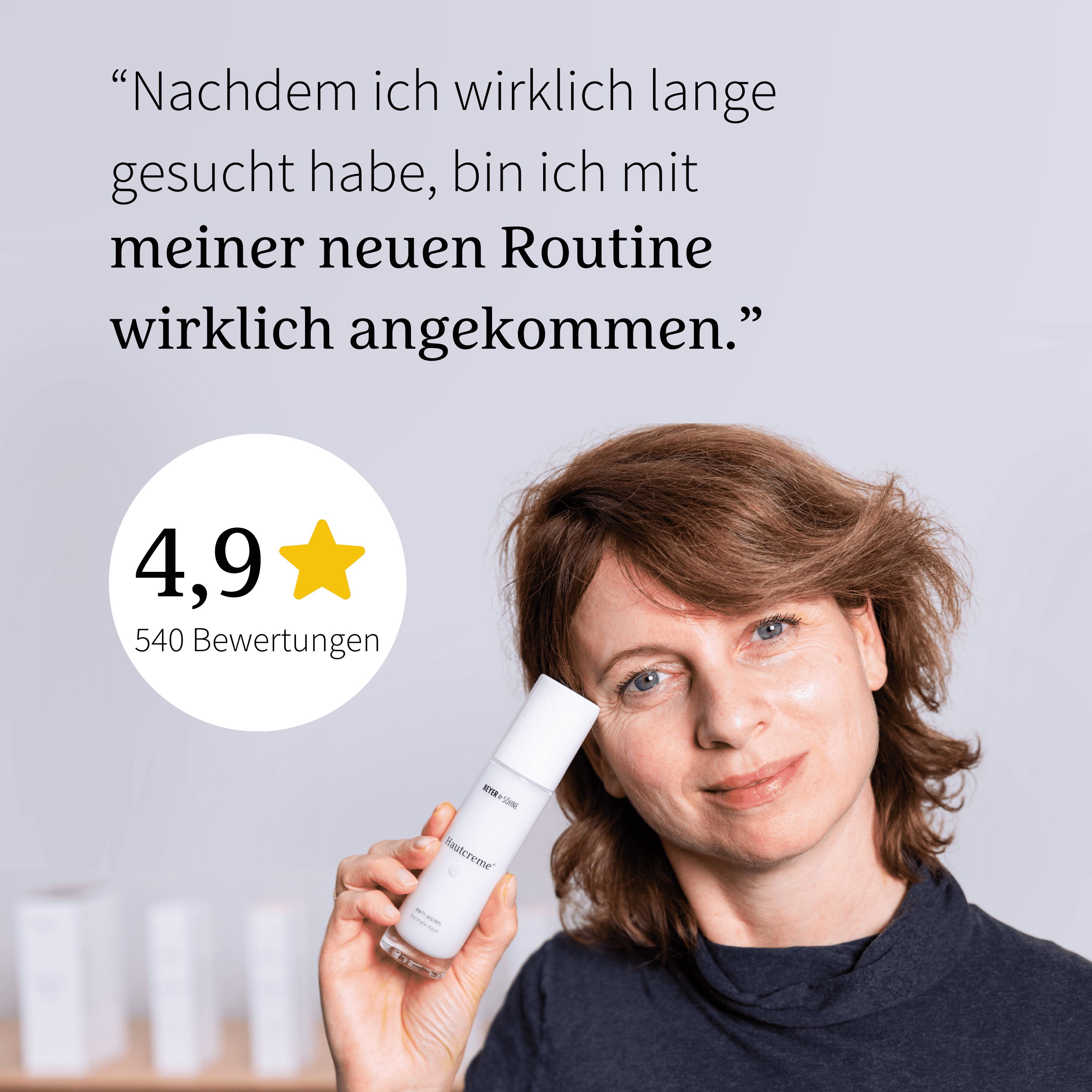 Beyer & Söhne Hautcreme+ für Normale Haut - Anti-Aging-Gesichtspflege