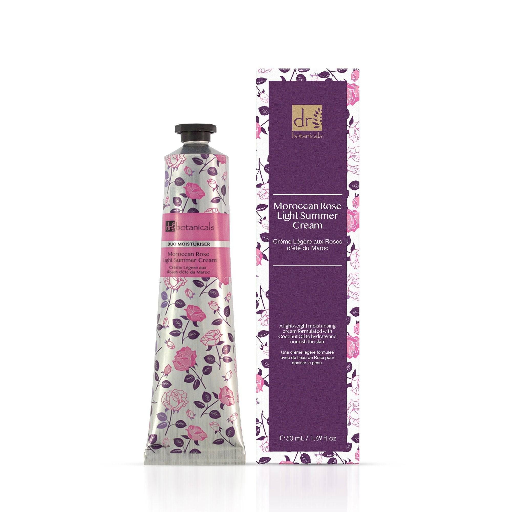 Dr Botanicals Moroccan Rose Light Summer Cream