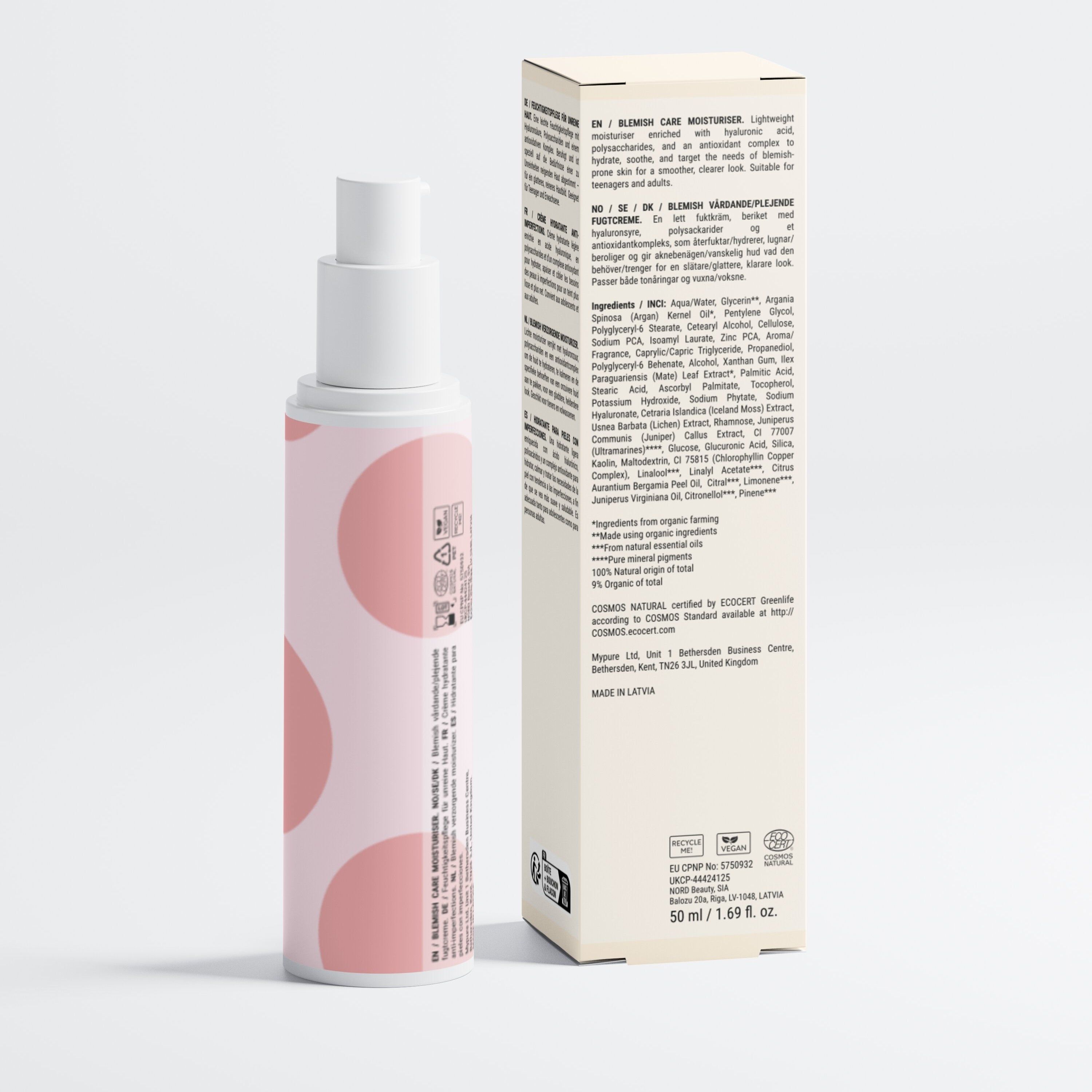 Zero Skin Klärende Balancepflege, ausgleichend mit Zink PCA & Mate Blatt-Extrakt