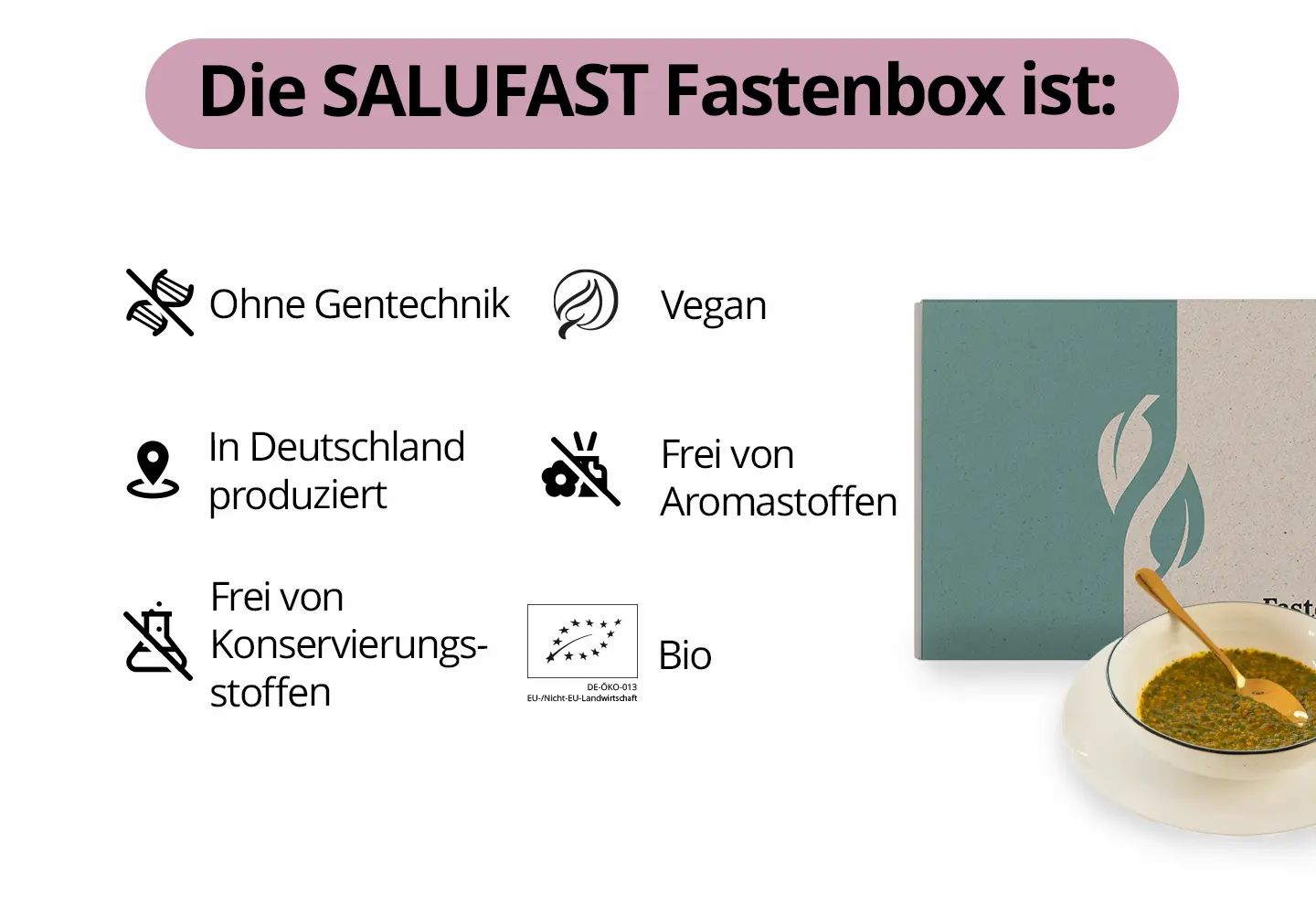 Salufast 5 Tage Fastenbox - LeberVital