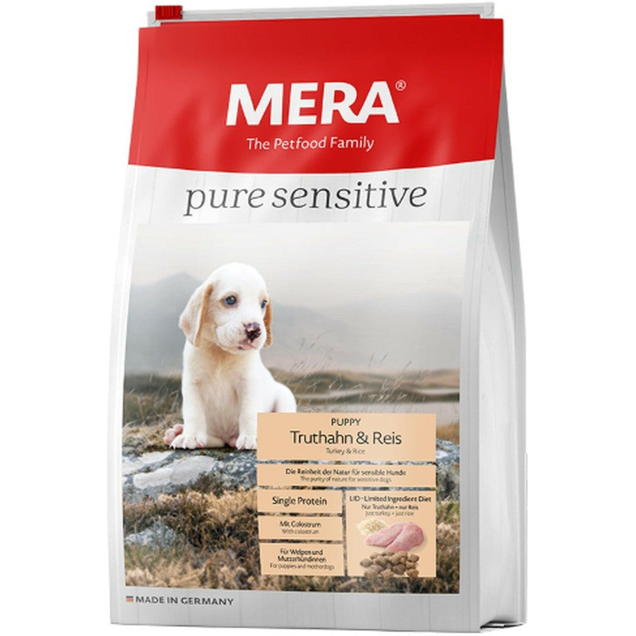 pure sensitive Trockenfutter Puppy Truthahn & Reis 4 kg