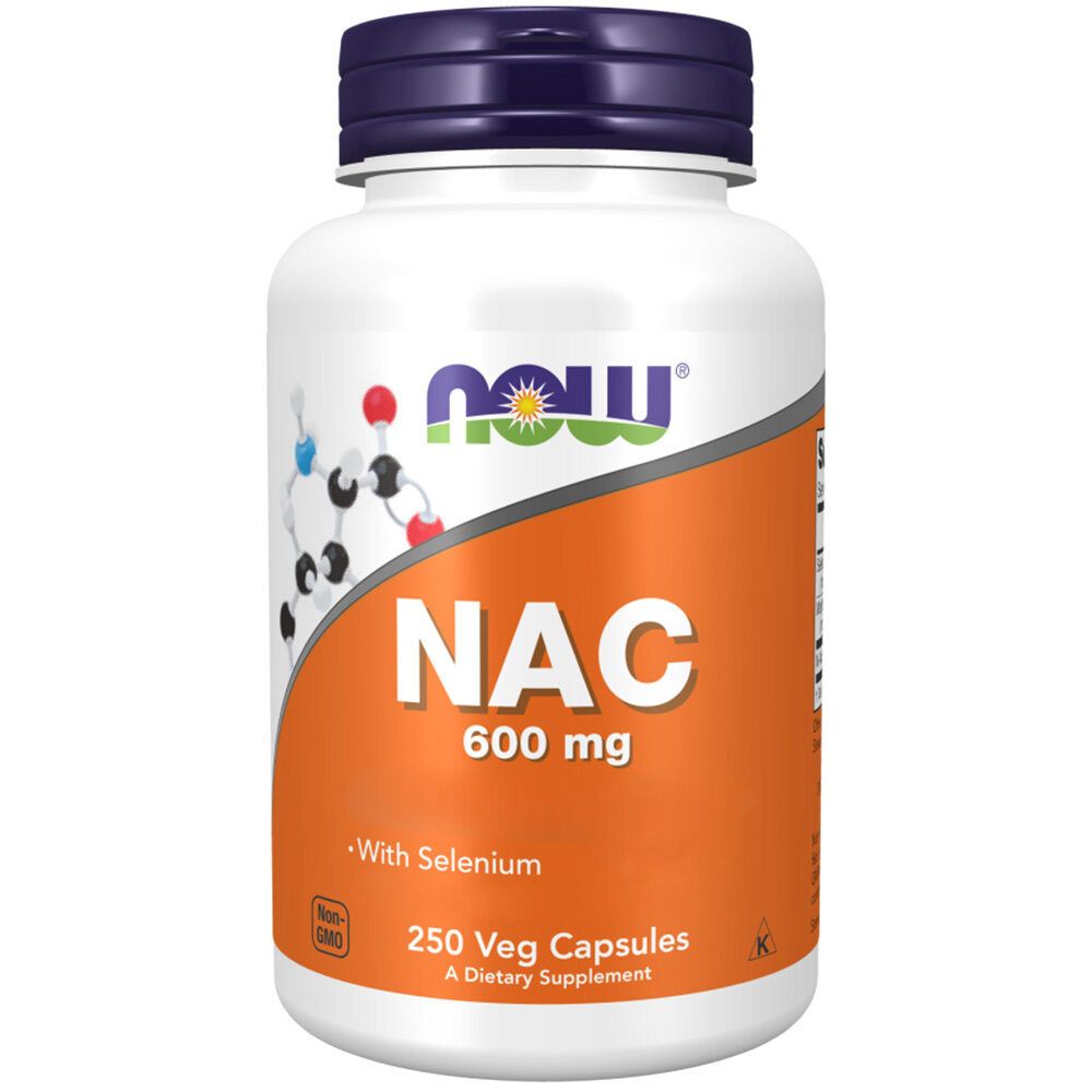 Now Foods, NAC (N-Acetyl Cysteine), 600mg