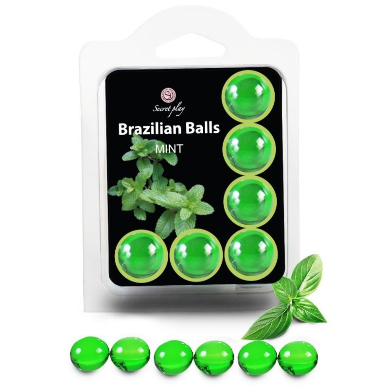 Secretplay - Brasilianische Kugeln Minze 40 g