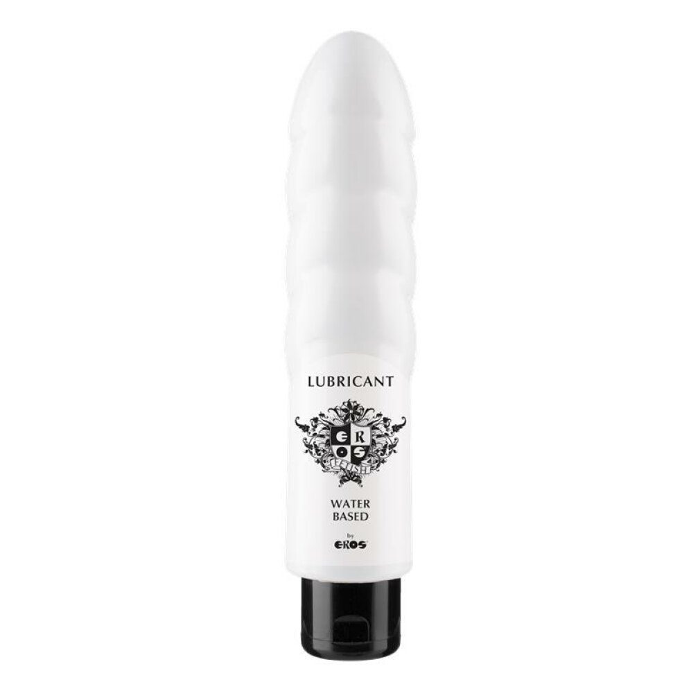Eros fetish line water based lubricant dildo bottle