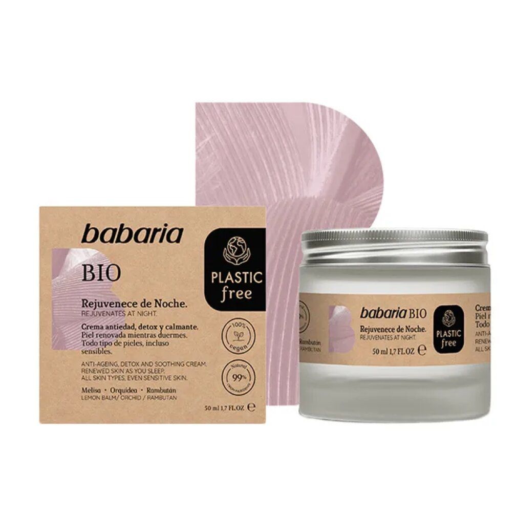 bio crema noche antiedad detox calmante