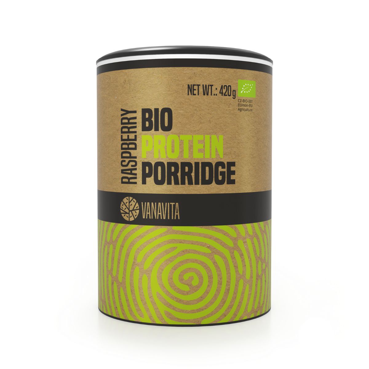 GymBeam BIO Protein Porridge Pulver vegan 420 g