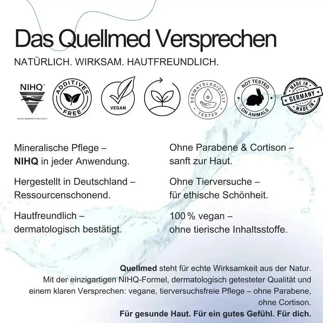 Quellmed GOLD: Komplettpflegeset für Gesicht & Körper