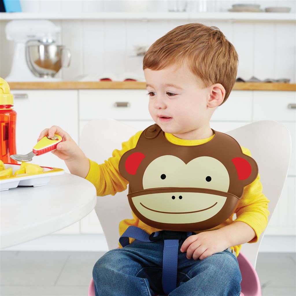 Skip Hop Zoo Lätzchen Affe