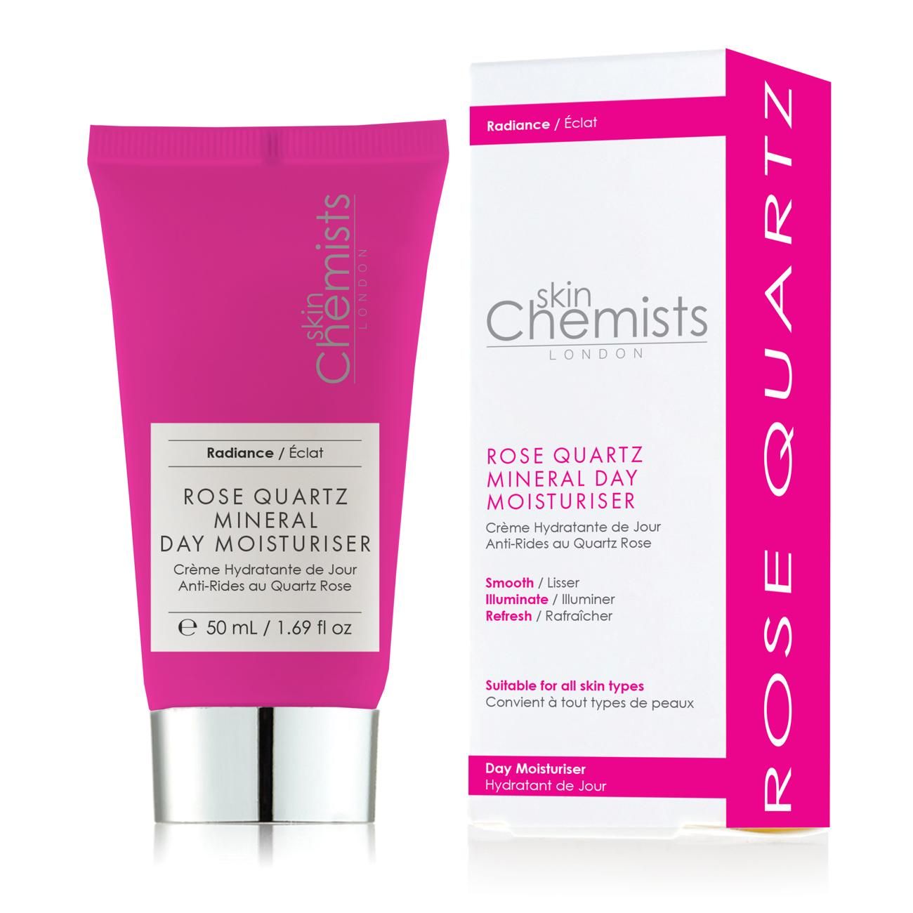 SkinChemists Rosenquarz-Hautpflege für die ganze Routine