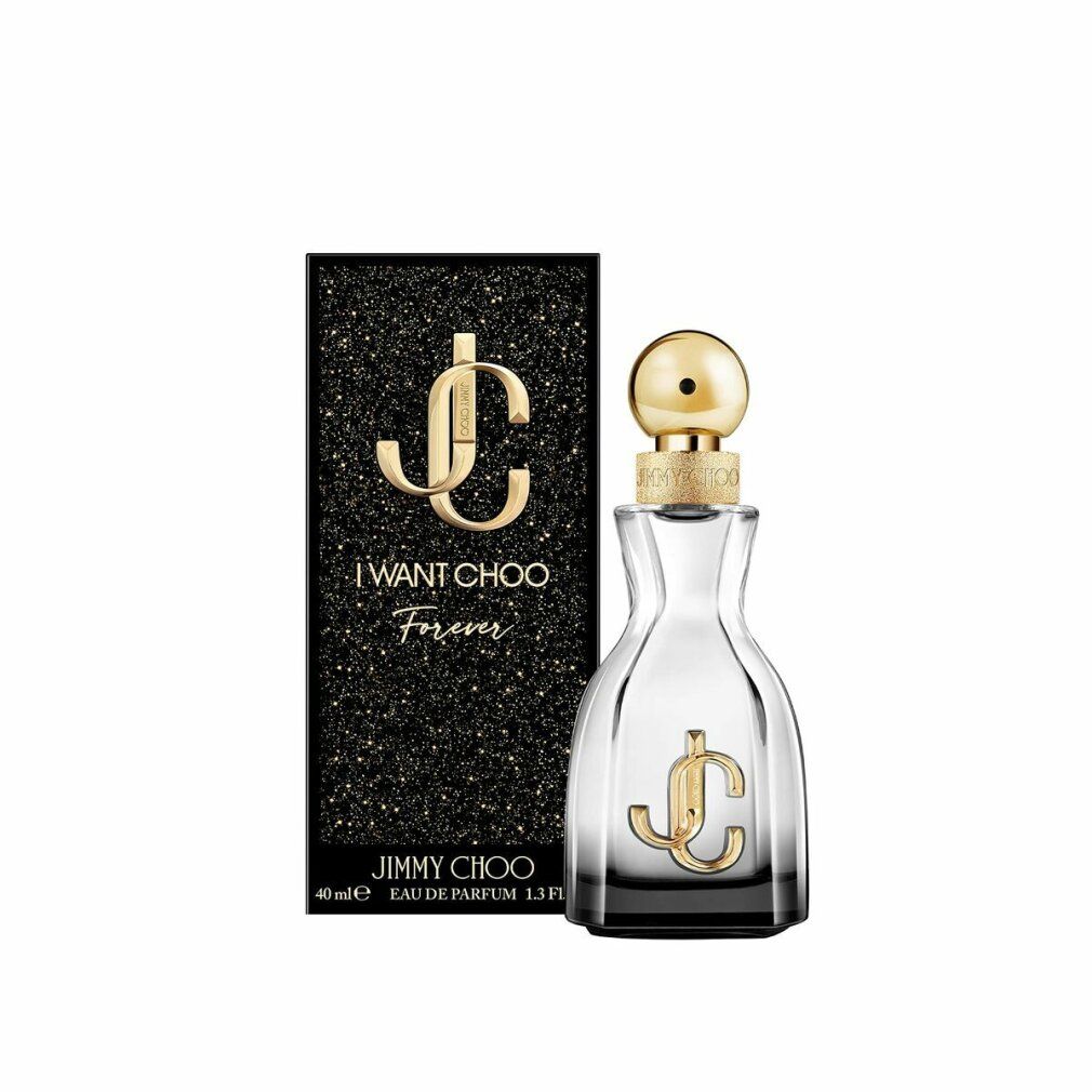 Flakon und Verpackung. Schwarze Schachtel mit Glitzer. Goldfarbenes Logo und Schriftzug. Flakon mit goldenem Verschluss.