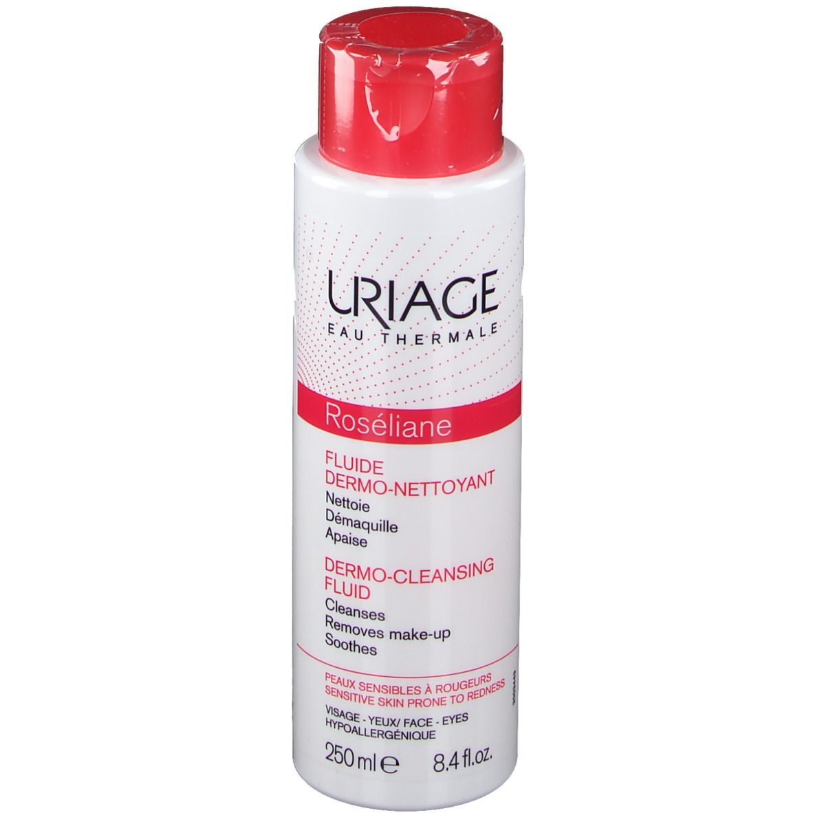 Uriage Roseliane Reinigungsfluid/Anti-Rötungen 250 ml Milch