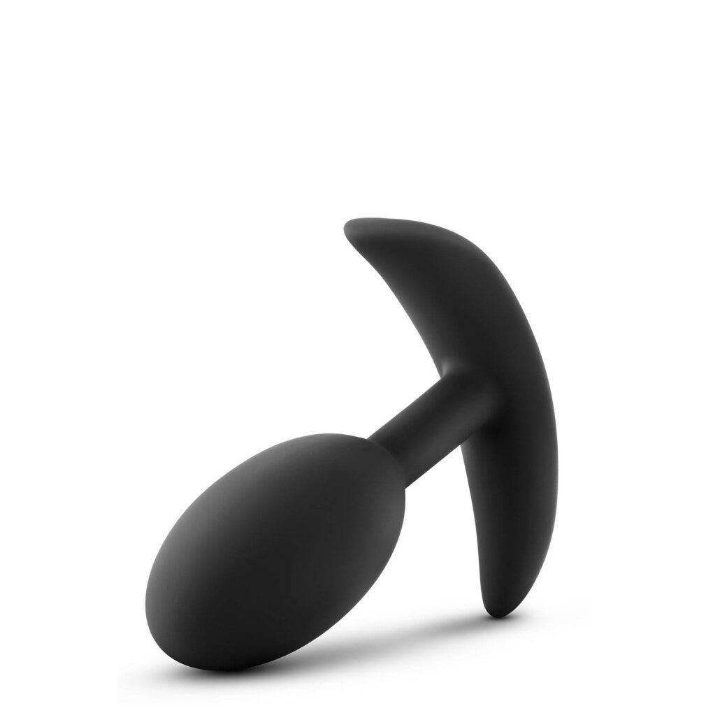 Anal Adventures Platinum - Silikon Vibra Slim Plug - Mittelgroß