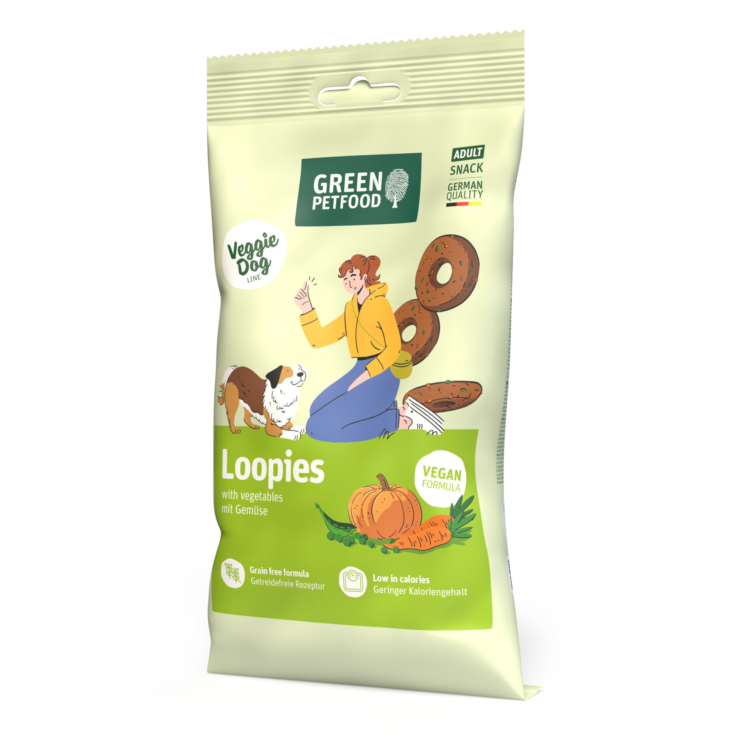 GPF Dog Loopies with Vegetables