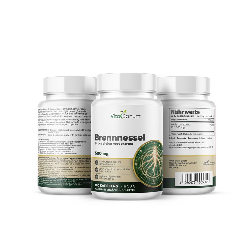 VitaSanum®- Brennessel (Urtica dioica) 1000 mg
