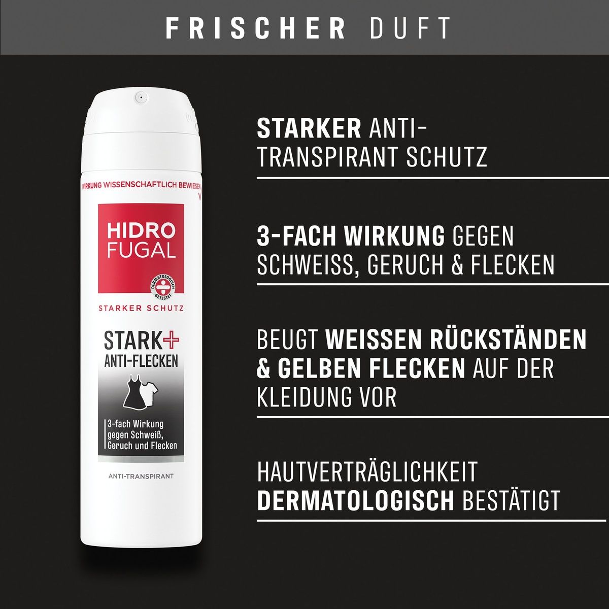 HIDROFUGAL Stark + Anti-Flecken Spray