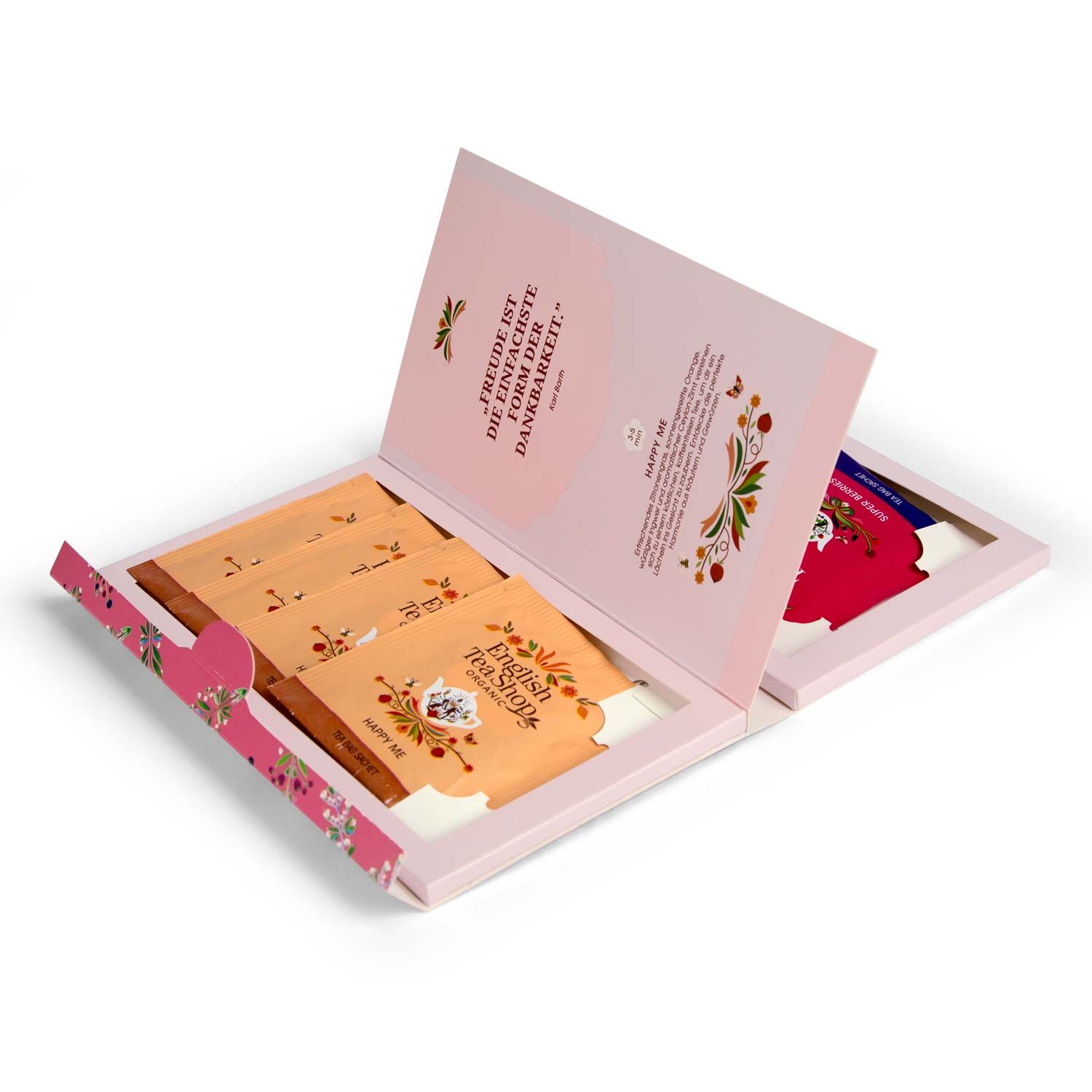 ETS - Tee Geschenk Tee-Poesie "Happiness" bio