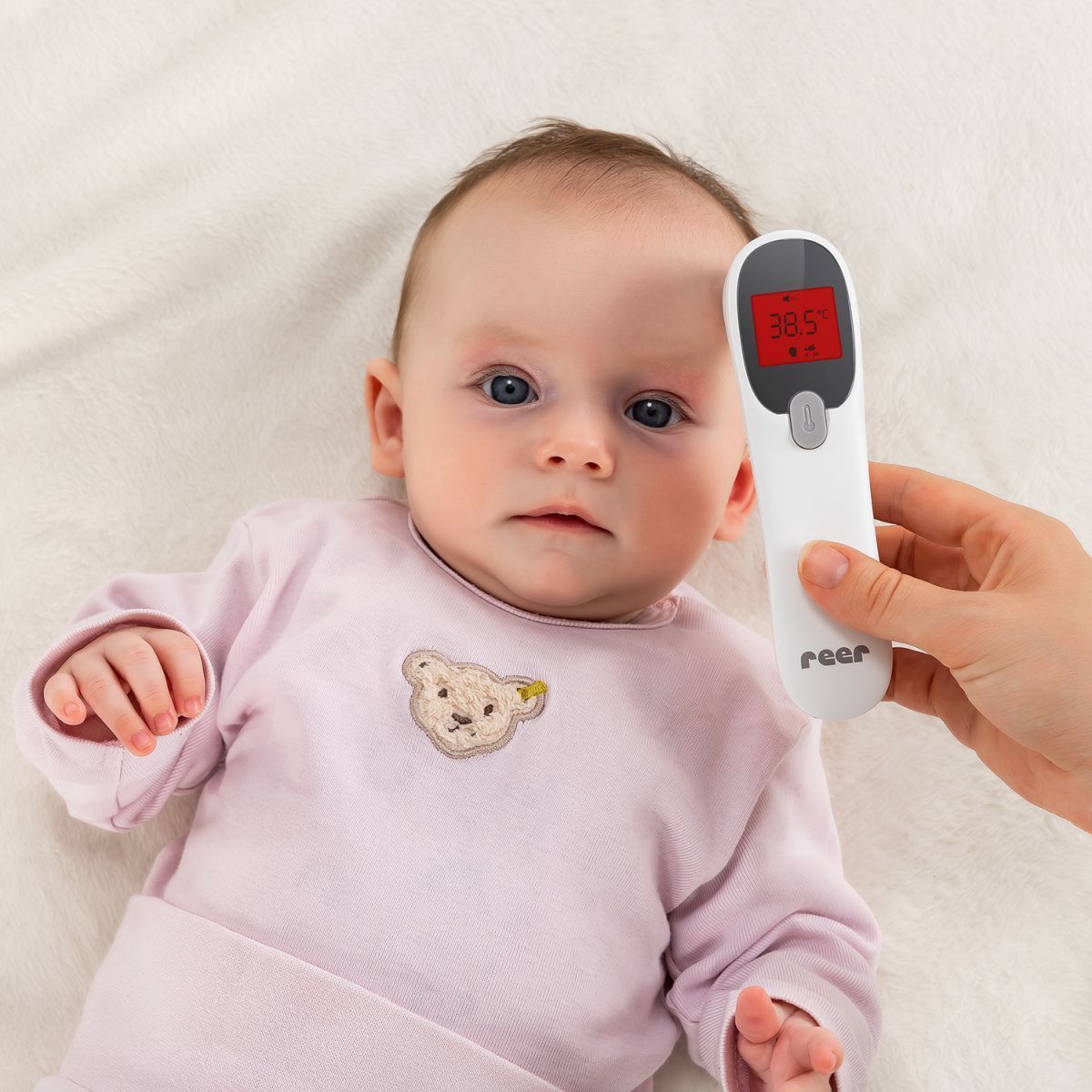 reer Colour SkinTemp 3in1 kontaktloses Infrarot-Fieberthermometer