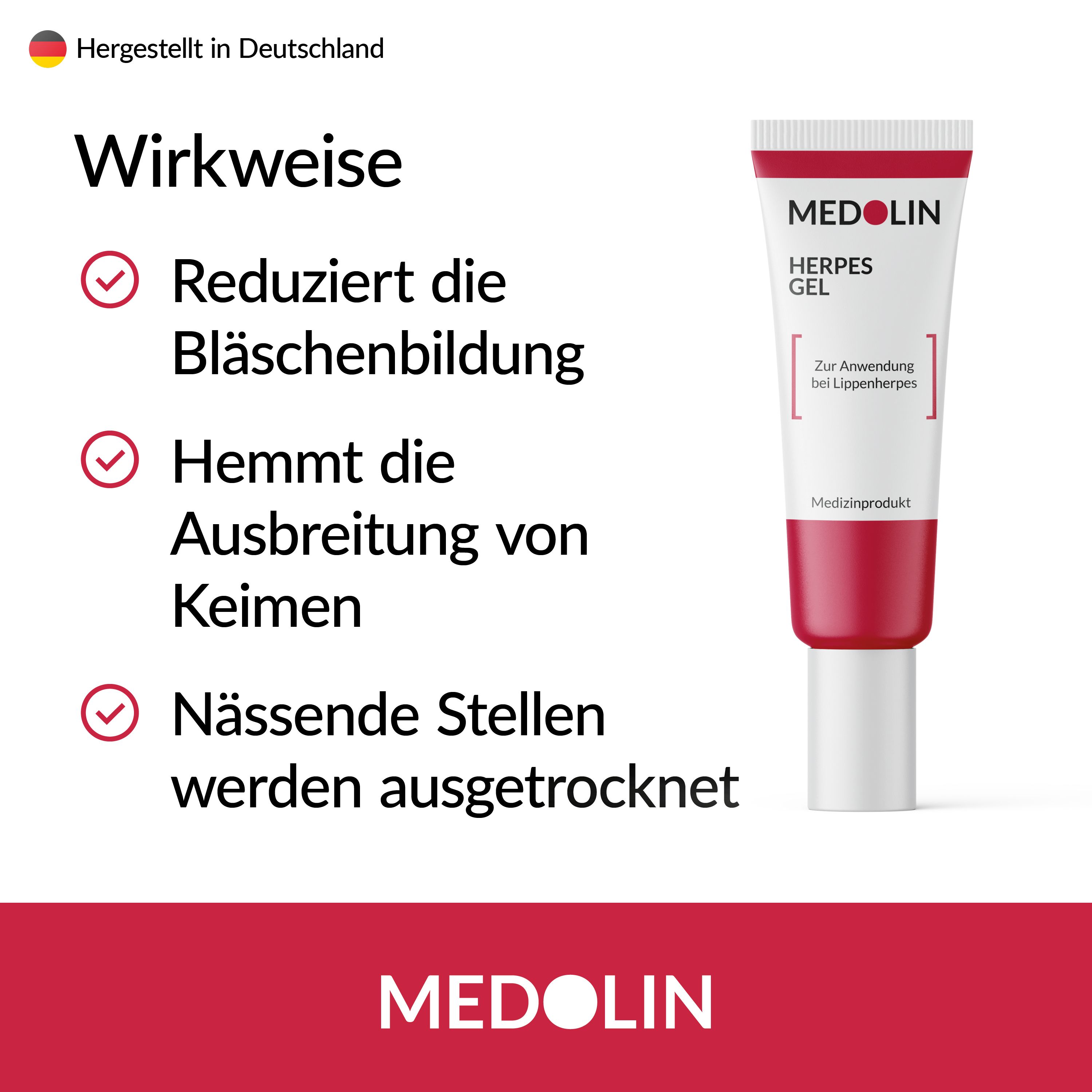 Medolin® Herpesgel 3er Set