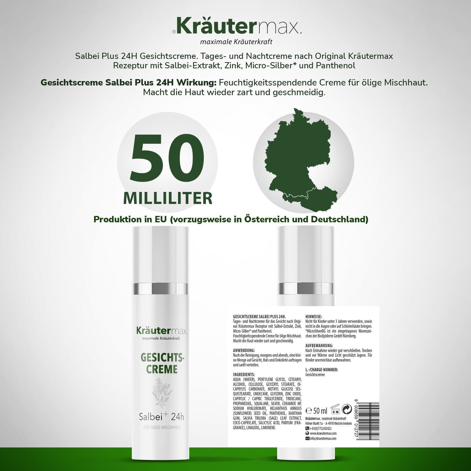 Kräutermax Salbei Creme