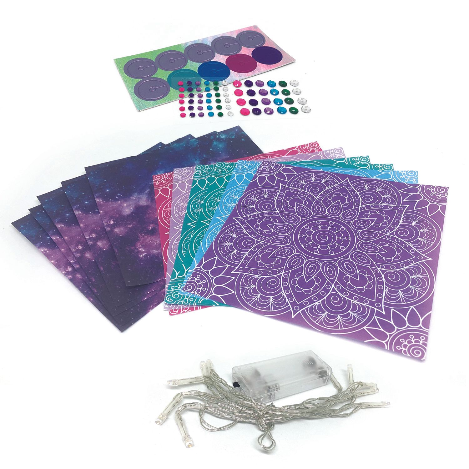 Nebulous Stars Origami Laterne