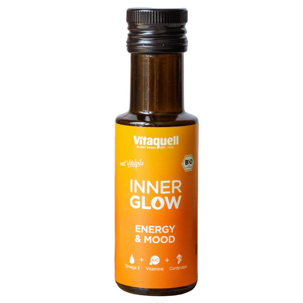 Vitaquell Bio Inner Glow - Energy & Mood 1 ml Flüssigkeit zum Einnehmen