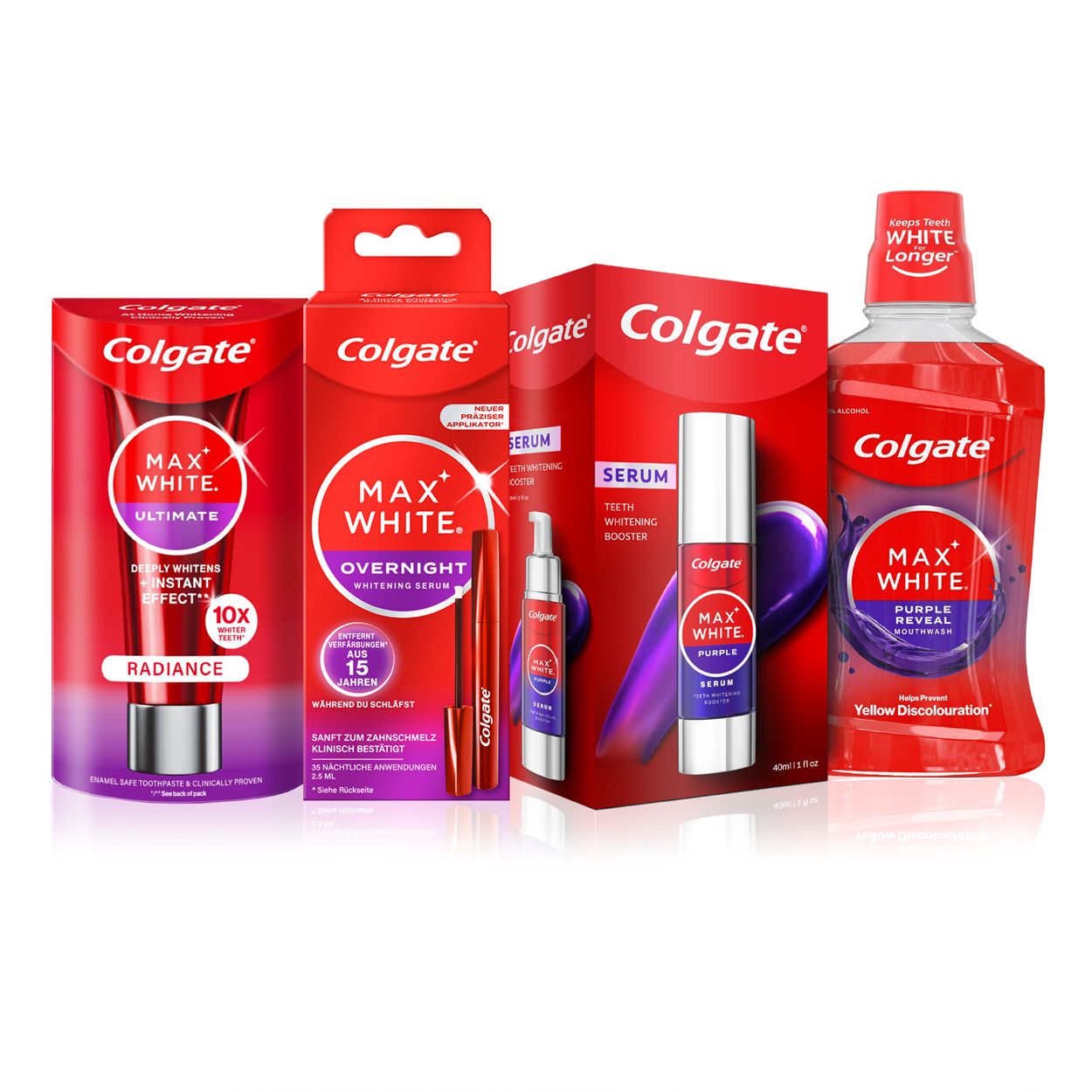 Colgate Max White Purple Premium Routine Set