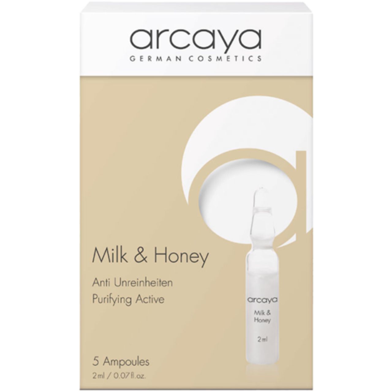 arcaya Ampullen Milk & Honey