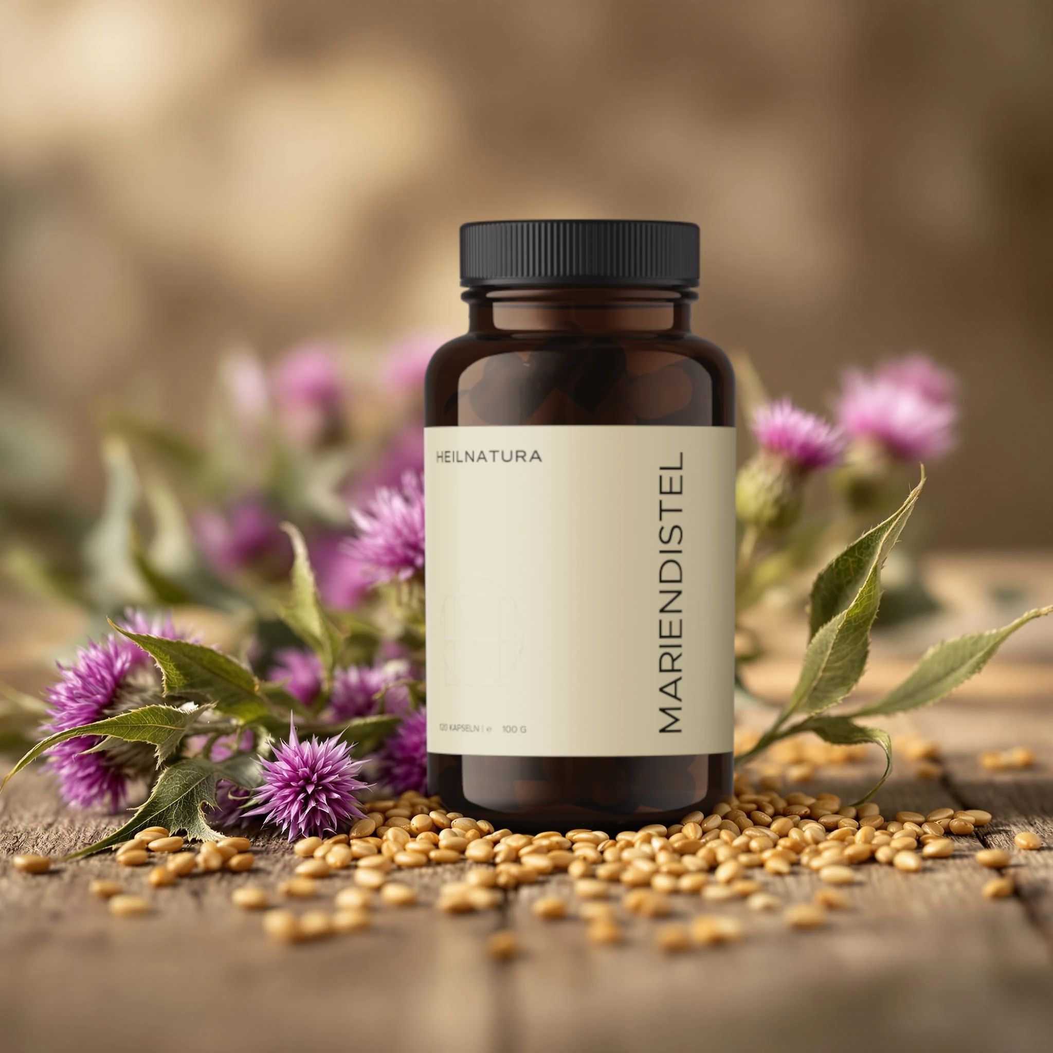 Heilnatura Mariendistel Extrakt Kapseln