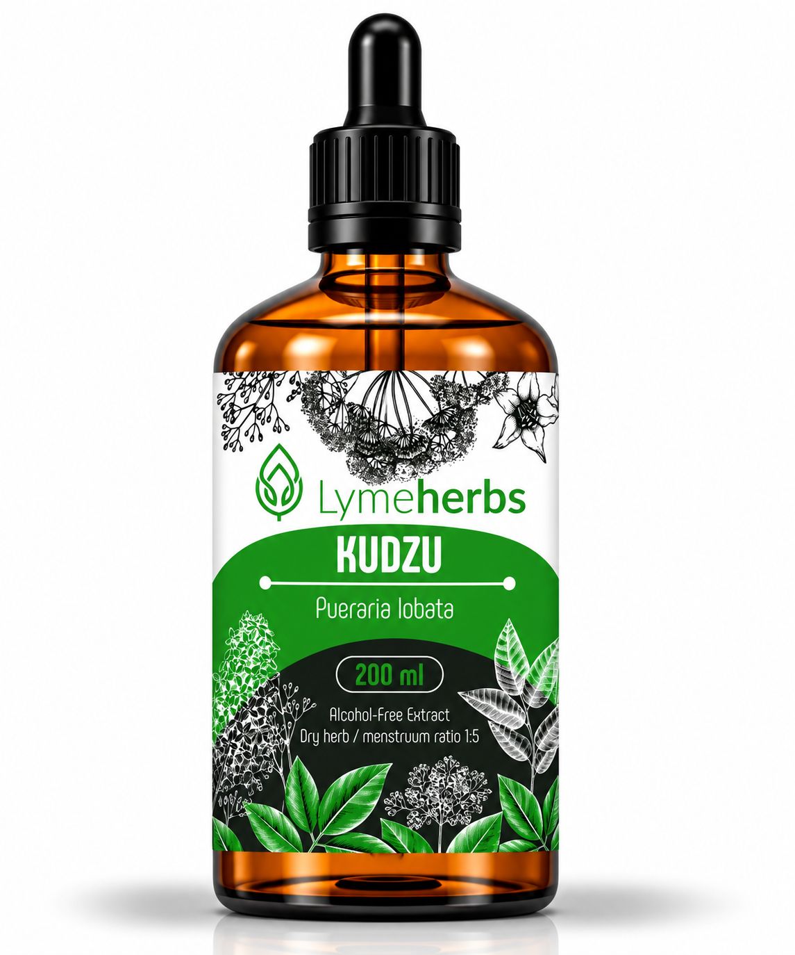 Lymeherbs Kudzu (Pueraria lobata) Estratto analcolico 1:1 100ml