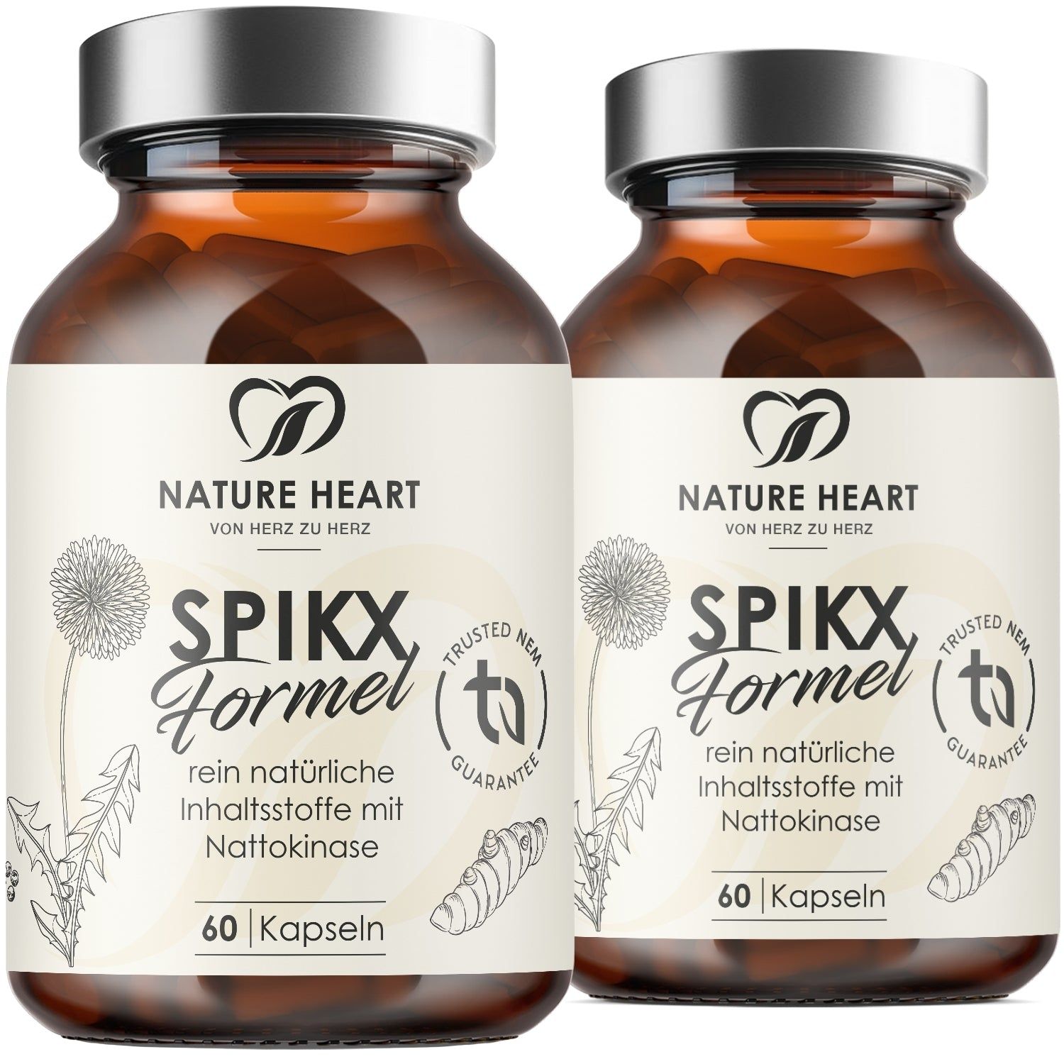 Nature Heart SpikX Formel | limitiert 2x60 St Kapseln