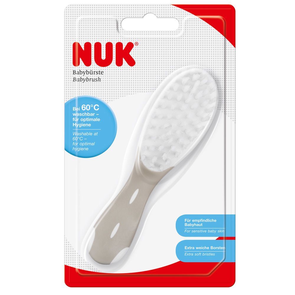 NUK® Babybürste mit Nylonborsten