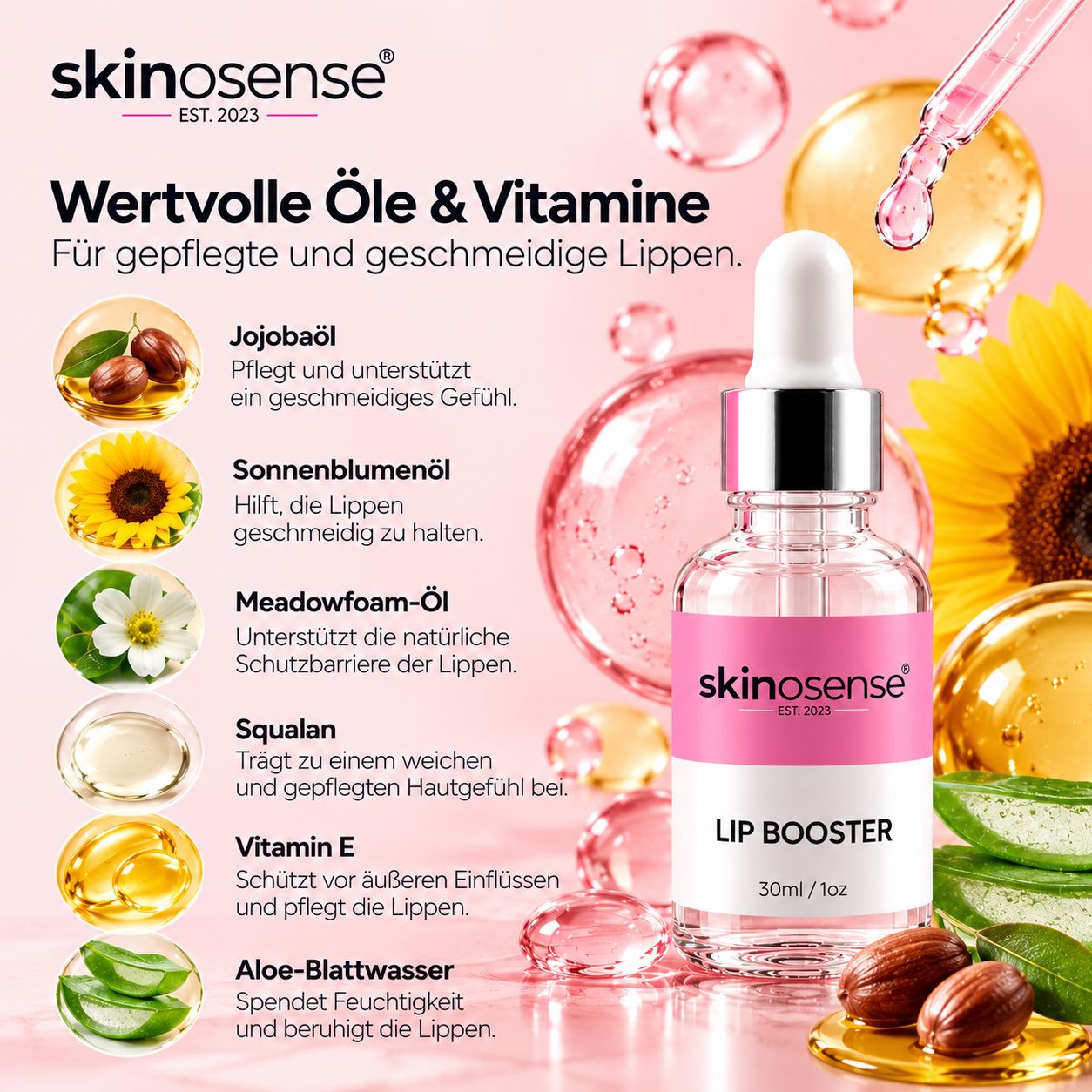 Skinosense Lip Booster Serum