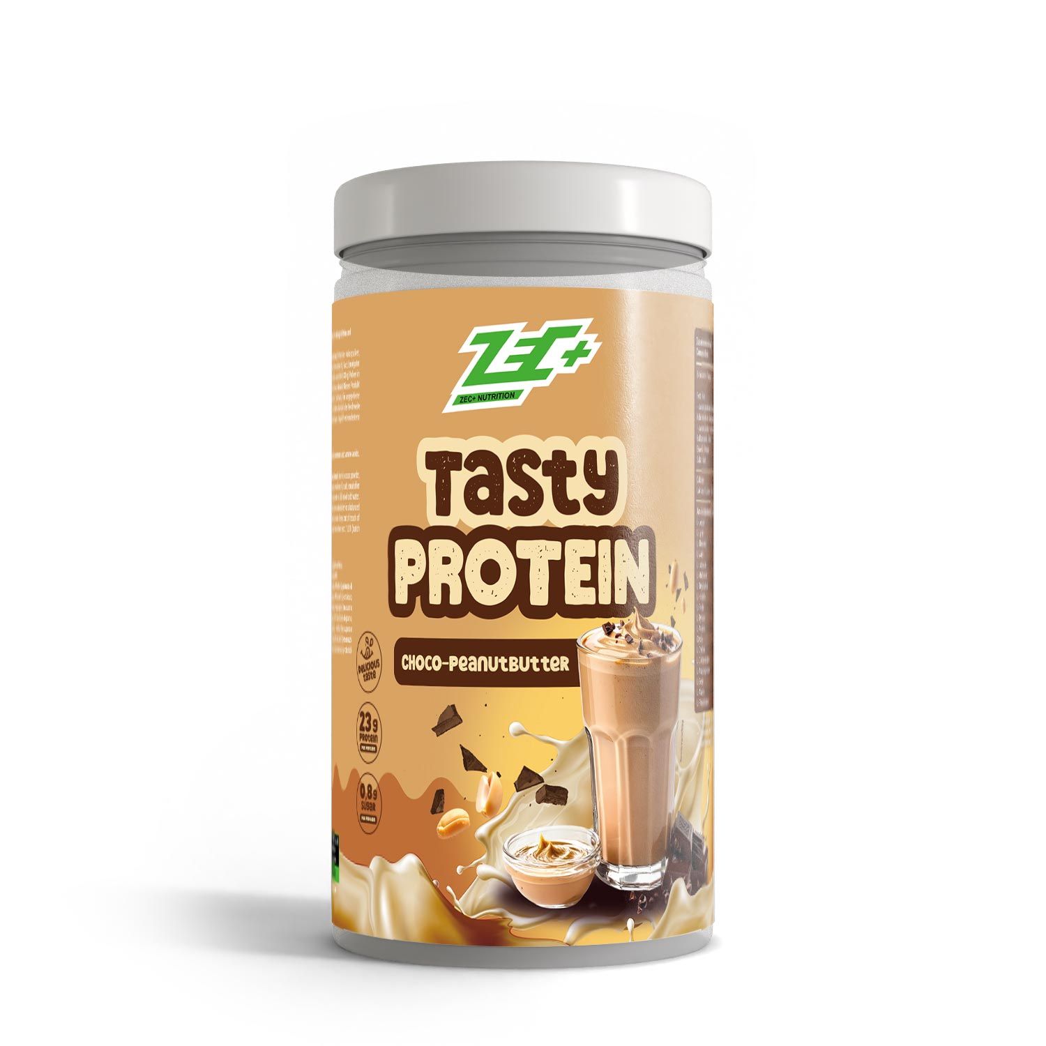 Zec+ Tasty Protein Chocolate Peanutbutter 450 g Pulver