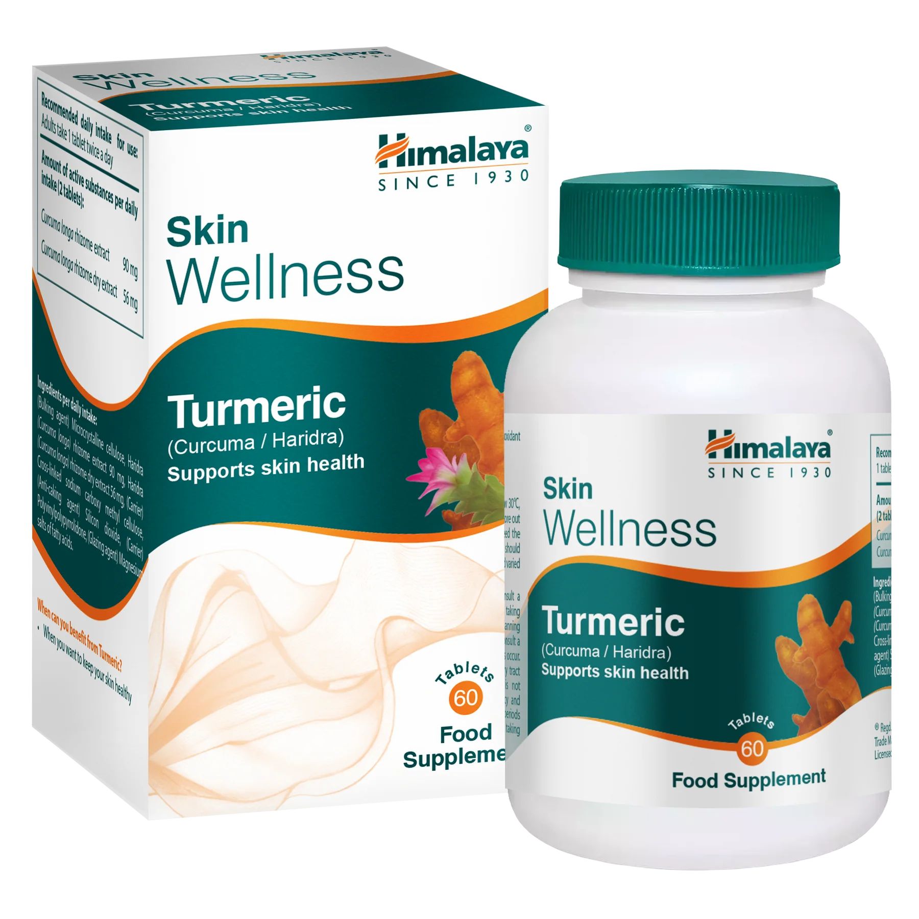 Himalaya Skin Wellness Kurkuma - 60 Tabletten
