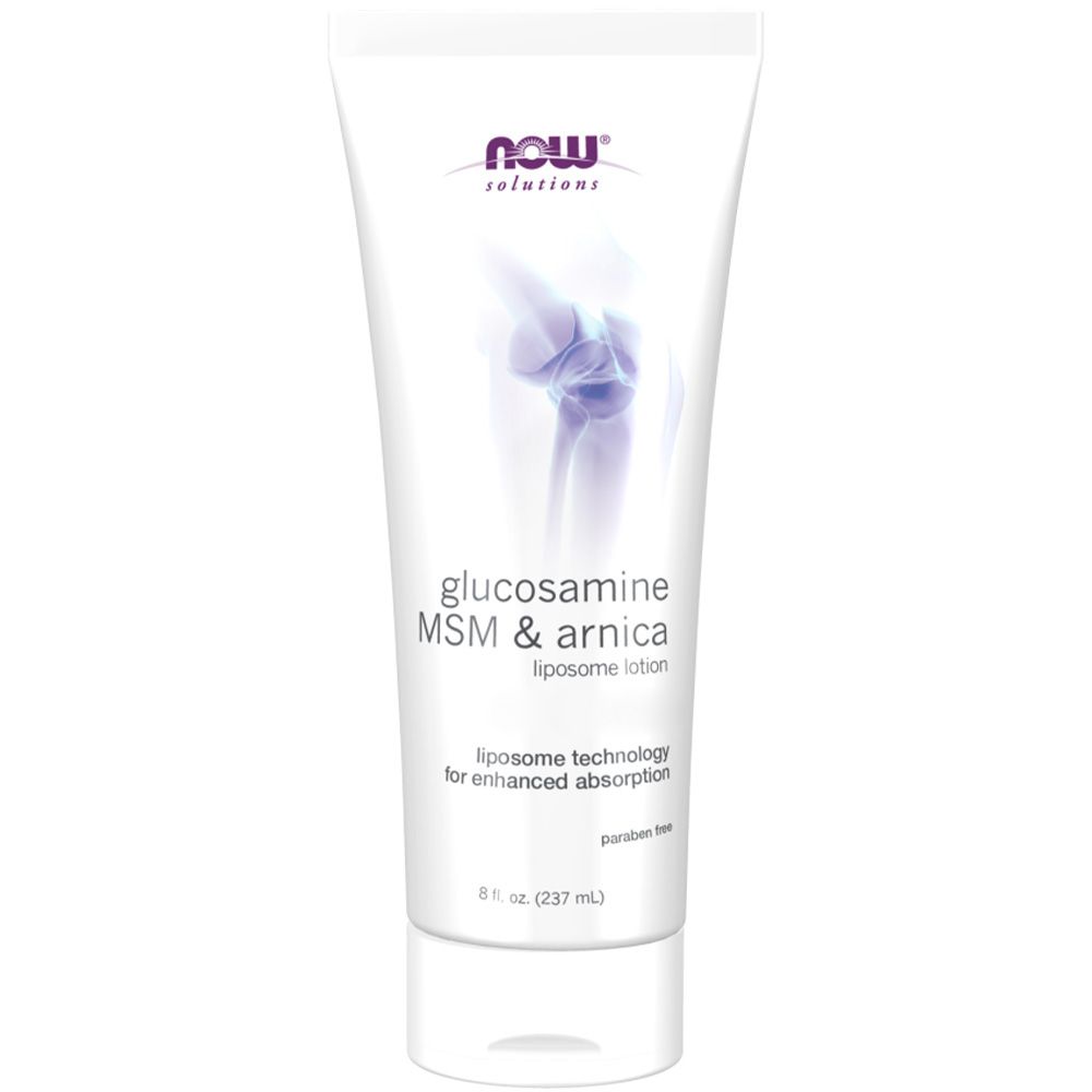 Now Foods, Glucosamin, MSM und Arnika, Liposomen Lotion