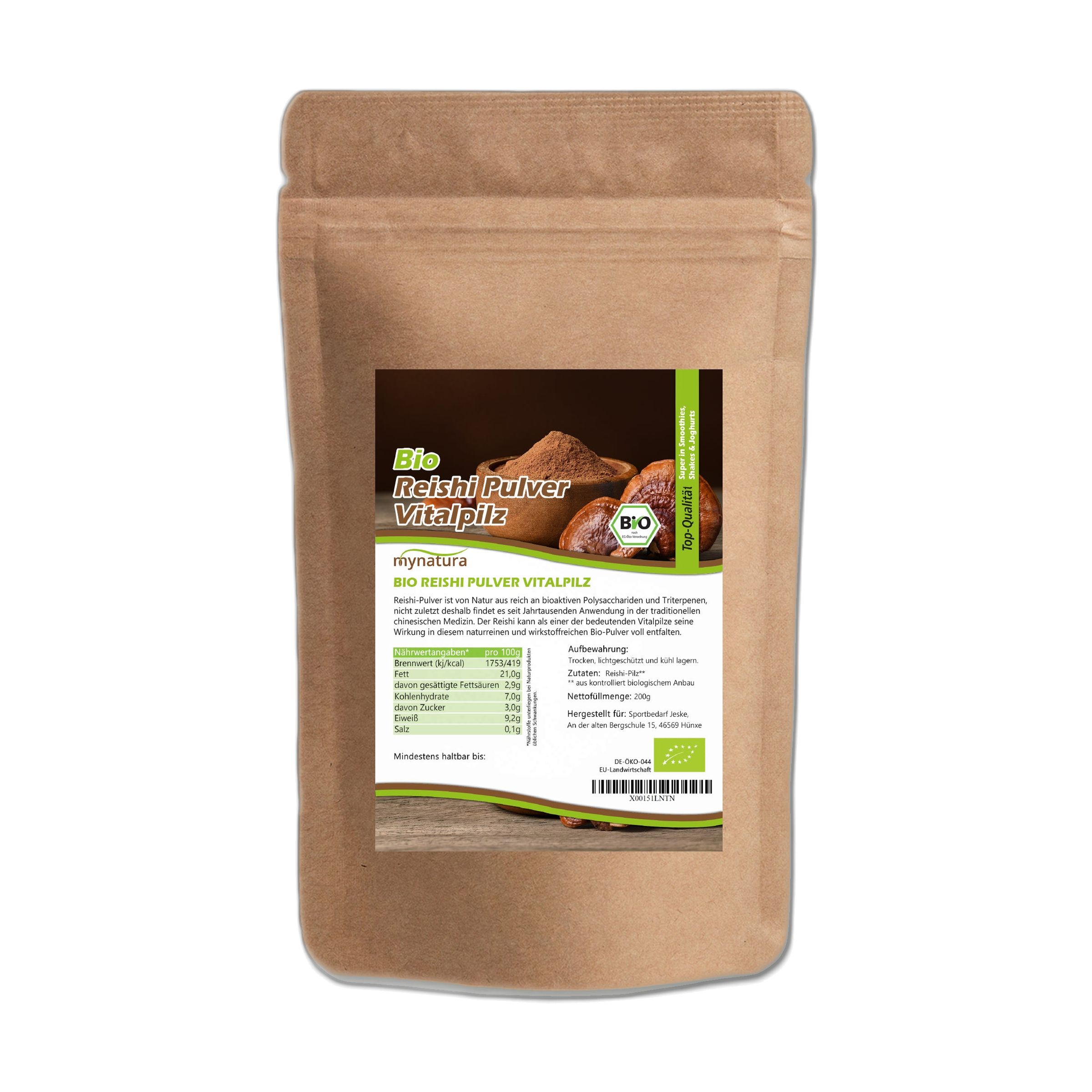 Mynatura Bio Reishi Pulver 1 St