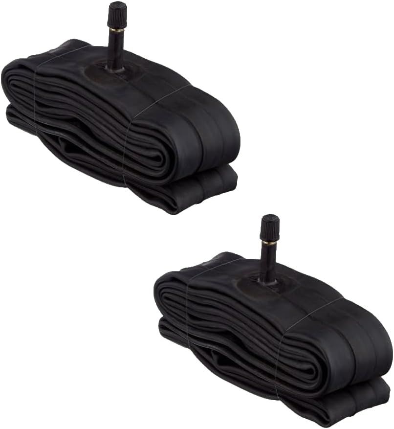 2 Camere d’aria 24 x 1 3/8 Con Valvola Americana Per Carrozzina