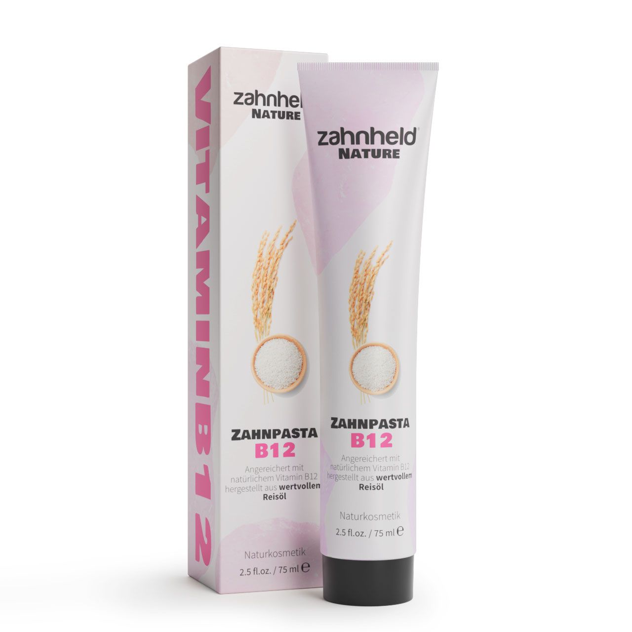 Zahnheld Zahnpasta B12 Zahncreme mit Vitamin B12 ohne Fluorid