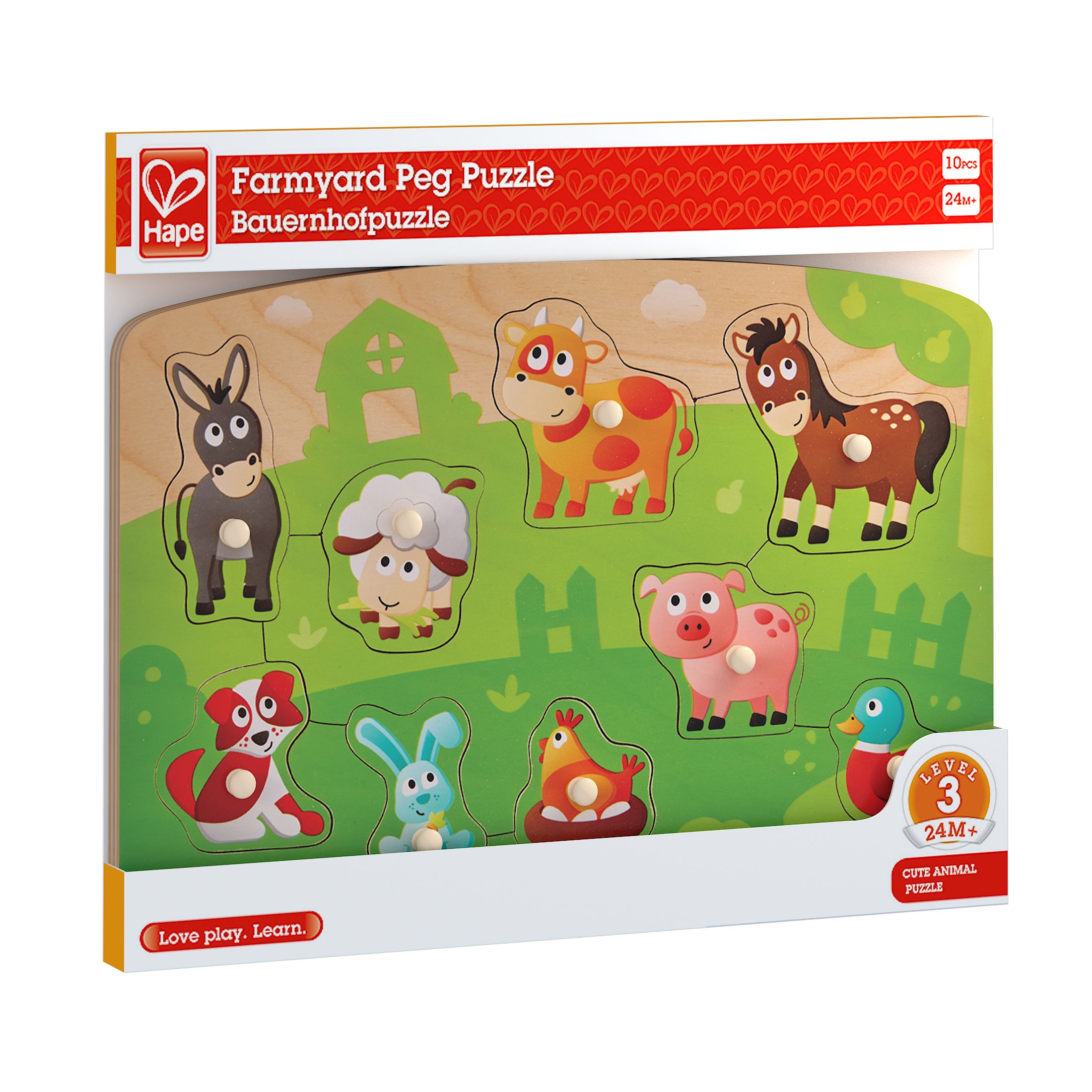 Hape Bauernhofpuzzle