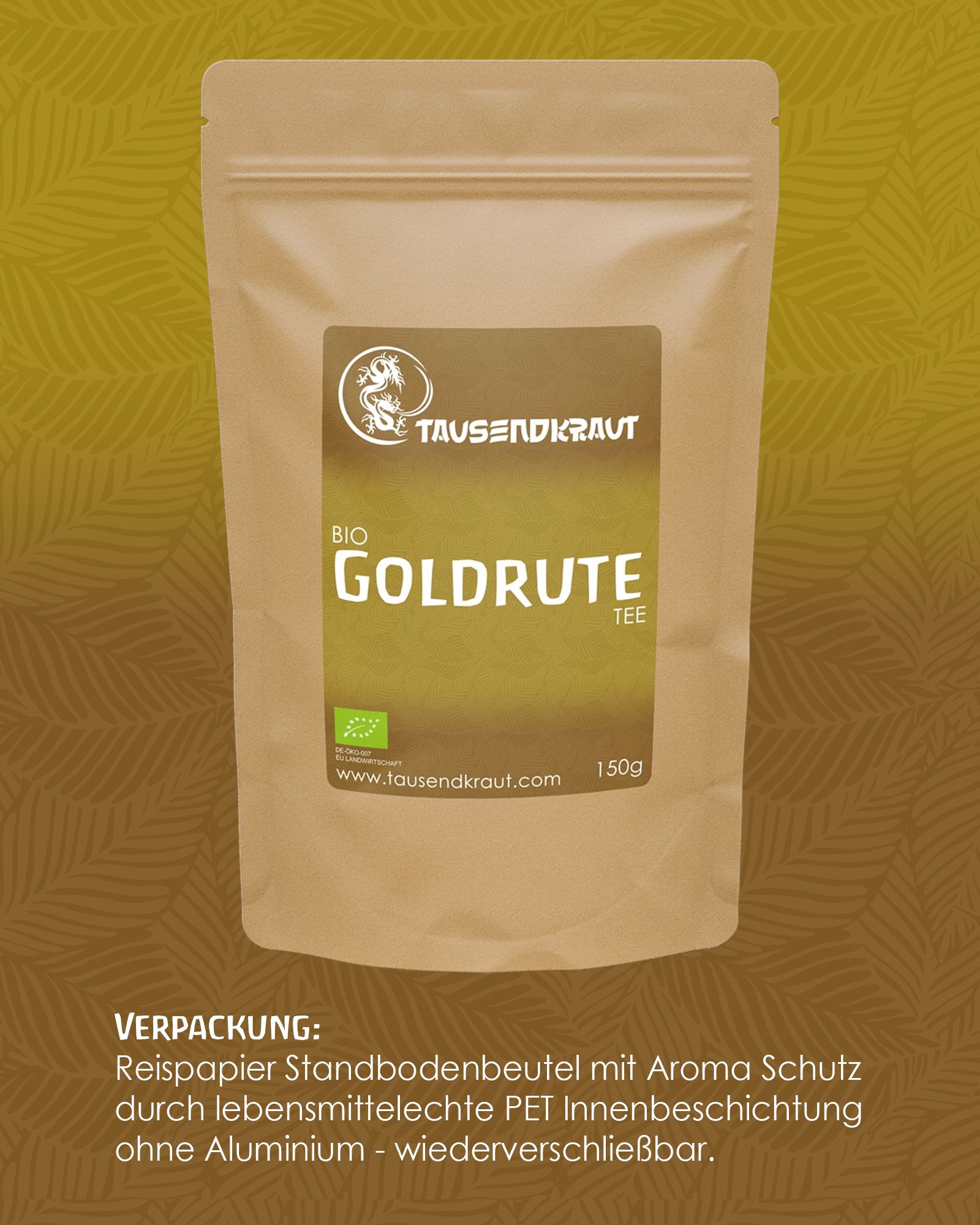 Tausendkraut Goldruten Tee BIO