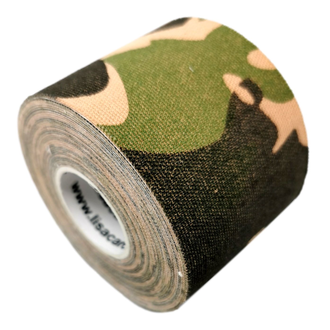 LisaCare Kinesiologie Tape - Camouflage Grün - 5cm x 5m