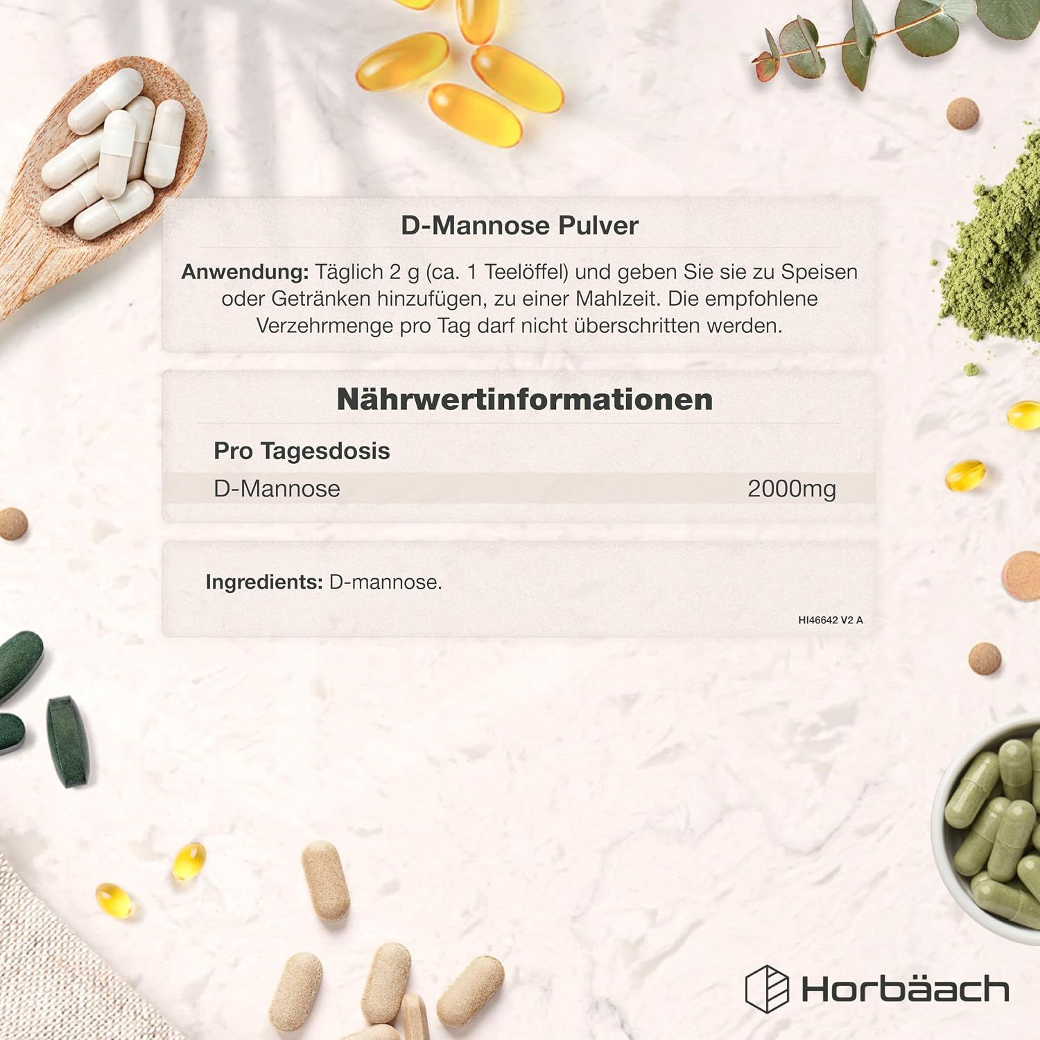 Horbaach D-Mannose-Pulver