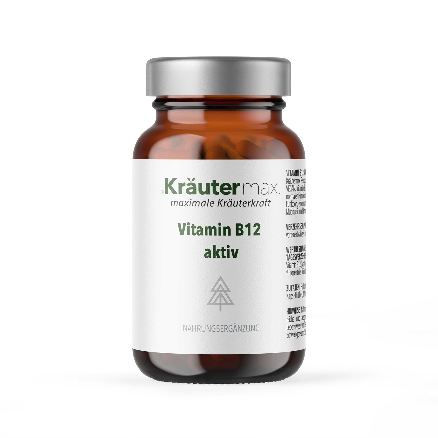 Kräutermax Vitamin B12 aktiv Kapseln 100 St