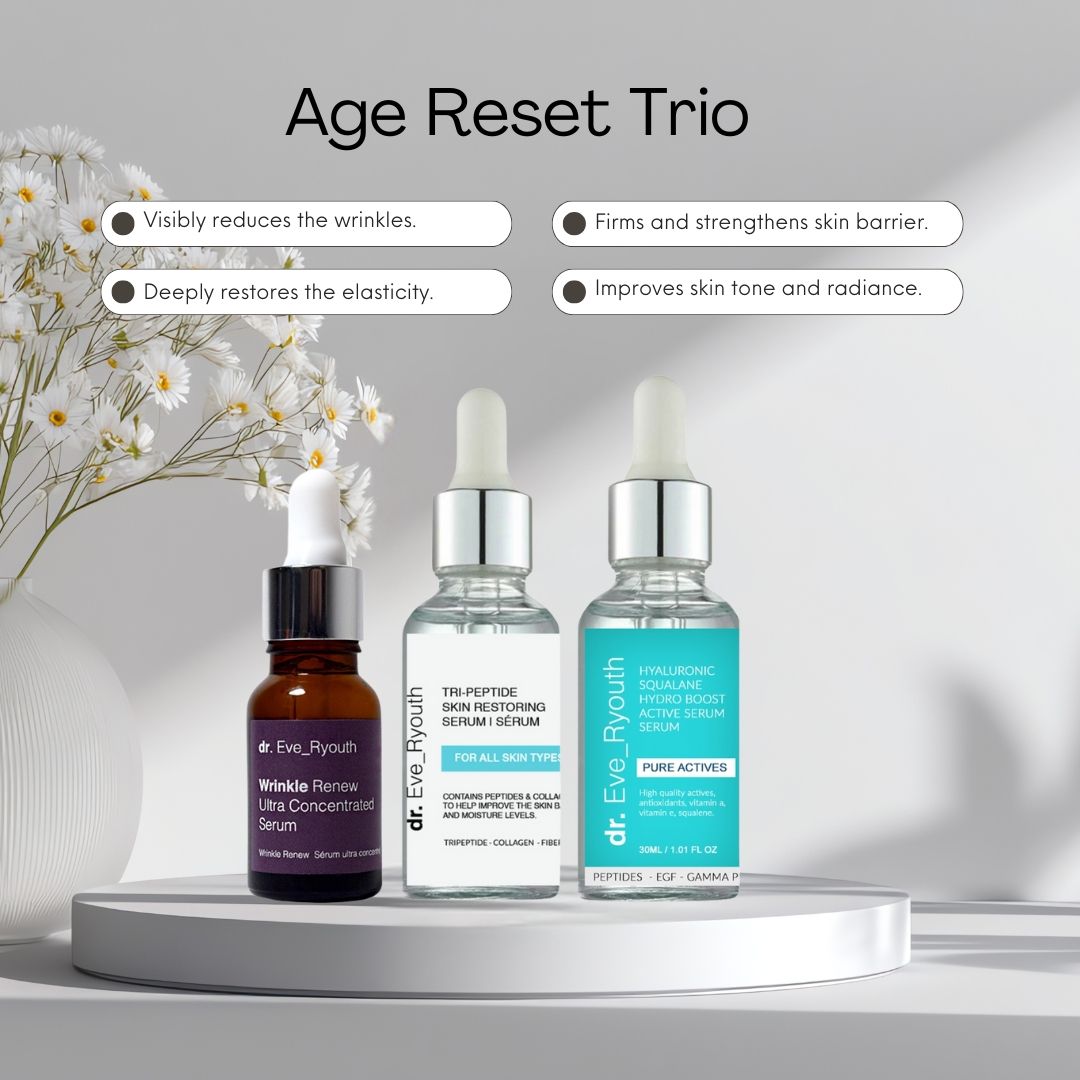 Dr. Eve_Ryouth Hyaluronsäure + Peptide + Anti-Falten-Serum-Set.