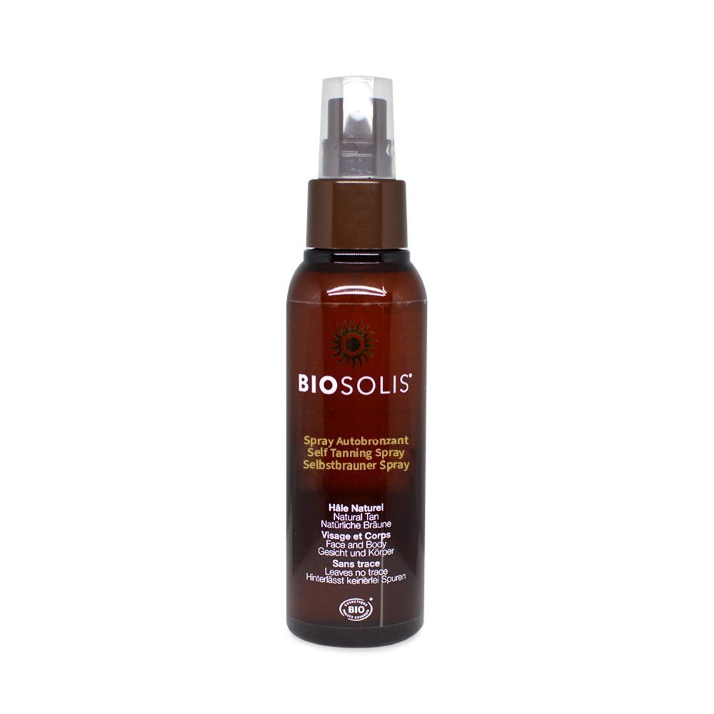 Biosolis Autobronzant hydratant sans bandes Teint brun naturel Visage et corps